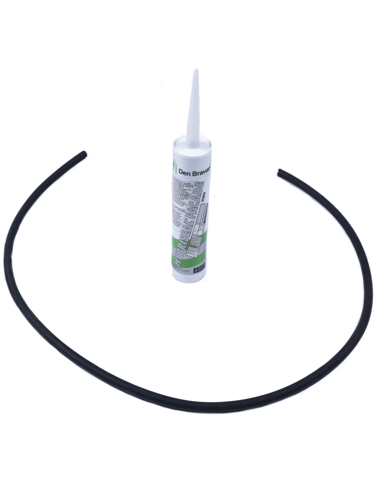 Rubber connector + Sealant